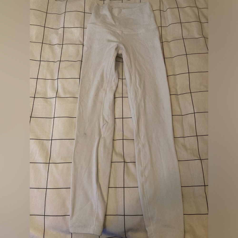 White Lululemon Leggings